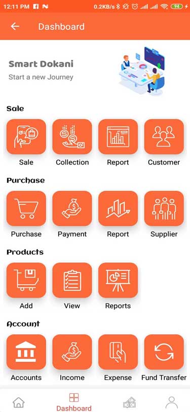 Retail Shop Management App